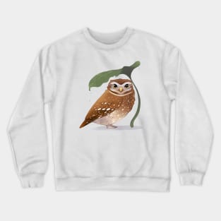 Rainy Owl Crewneck Sweatshirt